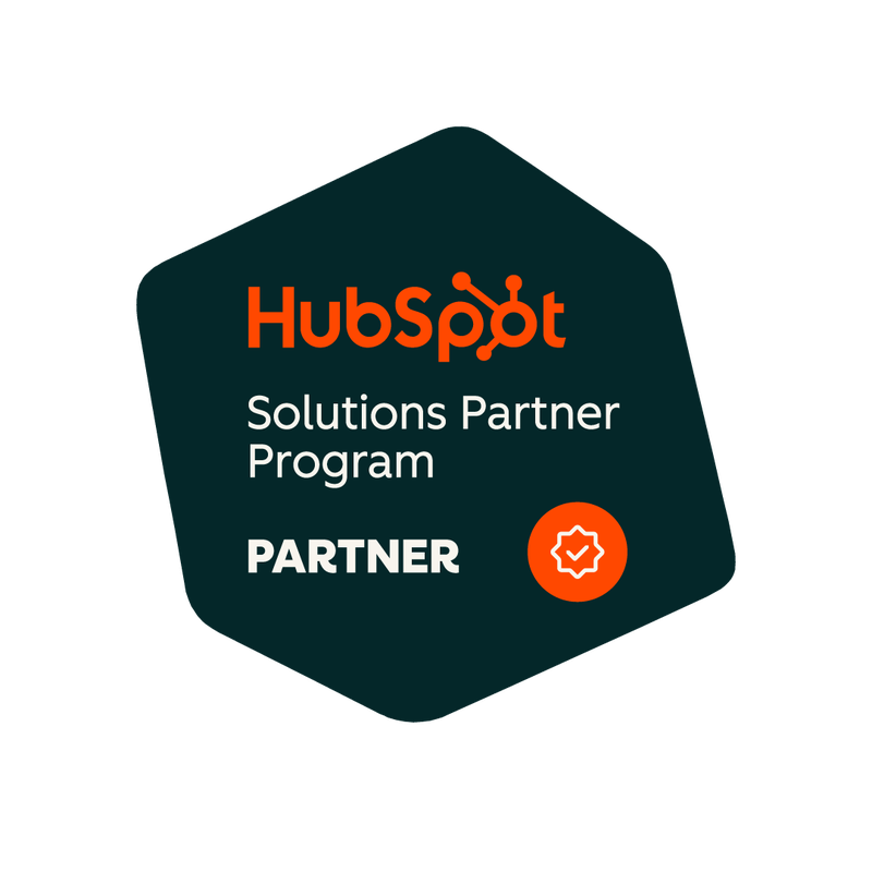 HubSpot Solutions Partner certification badge